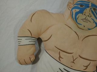 WCW WWF WWE Toymax Sting Wrestling Buddy Rare Plush Doll Pillow 1990 3