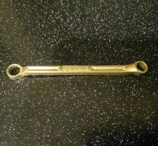 Rare Vintage Snap - On Tools Gold Tone Charm Necklace Wrench Snap On Promotional
