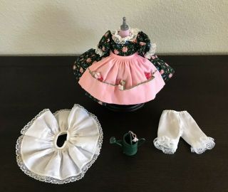 Vintage Madame Alexander Mary Mary Doll Clothes Outfit Dress Accessories