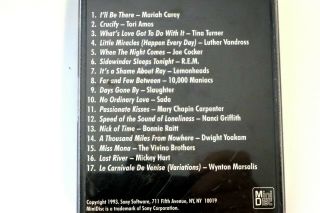 Rare Vintage Sony Mini Disc Music Sampler 1993 (bjr8015) - Variety Of Artists