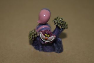 Rare Disney Vintage Tiny Kingdom Cheshire Cat Alice In Wonderland Figure