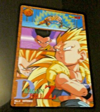 Dragon Ball Z Dbz Jumbo Card Rare Card No.  4 Aventure Stories Japan 1995 10