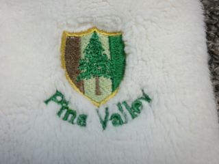 PINE VALLEY NJ Golf Course Club Putter Fluffy Vintage AM&E Head Cover 5 RARE 2