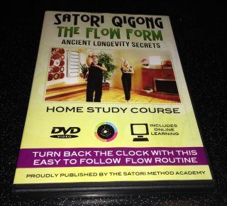 Satori Qigong The Flow Form Home Study Course Rare Oop 6 Disc Dvd / Cd Set