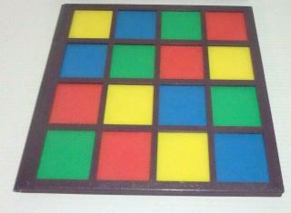 DECODER Match TILE Frame w/ Tiles - Educational Insights FUN THINKERS - RARE HTF 2