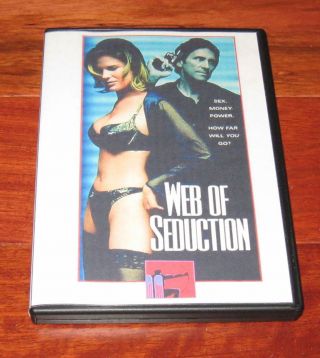 Web Of Seduction (1999) Lauren Hays Dvd Rare Oop
