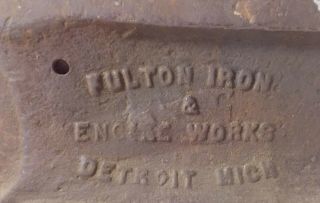 Antique Cheney Anvil No.  40 Fulton Iron Pat 1879 Blacksmith Collectible