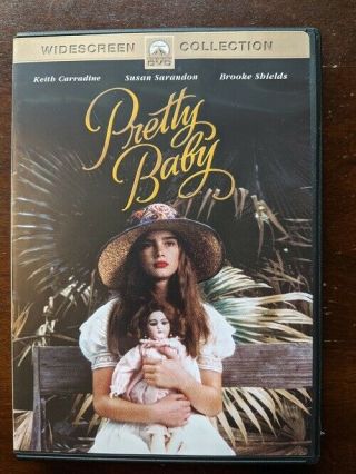 Pretty Baby Dvd Out Of Print Rare Susan Sarandon / Brooke Shields Oop