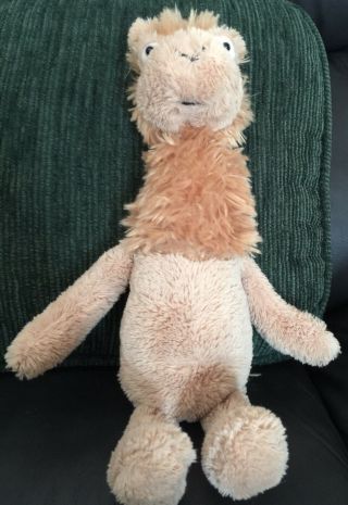 Rare Jellycat Road To Rio Llama Plush 14” Euc Stuffed Animal Hard To Find