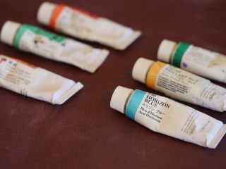 6 tubes of holbein watercolors - 3 Irodori Antique and 3 HWC Watercolors 2