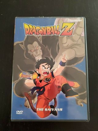 Dragon Ball Z Volume 2 The Saiyans Dvd Pioneer Rare Oop