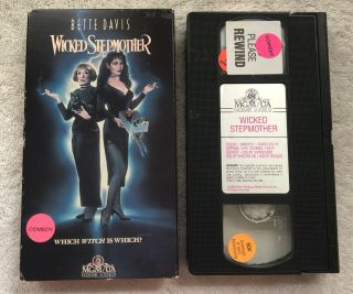 Wicked Stepmother (vhs,  1988) Rare Horror Collectible Cult Oop