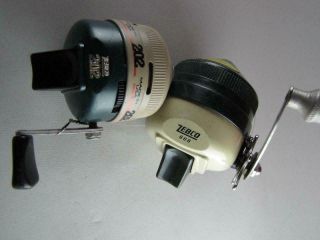 Vintage Zebco 202 And 888 Classic Push Button Casting Reels