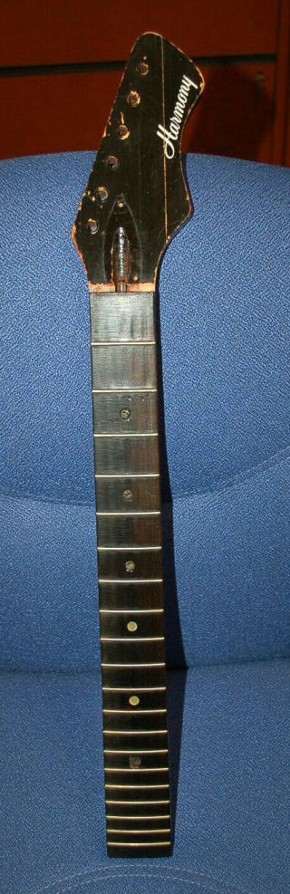 Vintage Rare 1963 Harmony Bobcat Electric Guitar Neck Luthier Parts