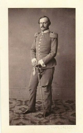 Royalty - George I,  King Of Saxony - 1865 C.  Hahn - Rare
