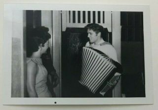 Elvis Vintage Photo Candid Close Up Rare Playing The Accordion