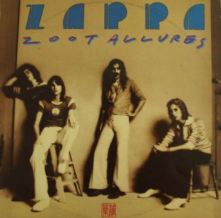 Frank Zappa Zoot Allures Australian Pressing Warner Bros Rare Lp