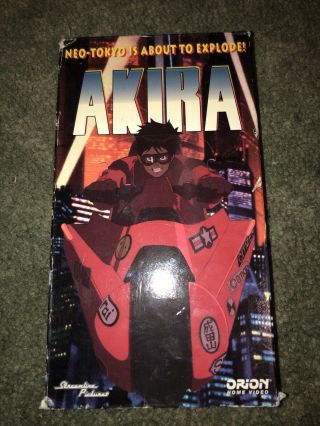 Akira (VHS,  1991) Streamline / Orion UNCUT,  RARE Anime,  Horror,  Apocalyptic 2