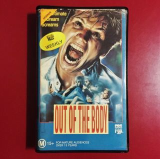 Out Of The Body Vhs Cbs Fox Rare 80s Cult Supernatural Horror Ozploitation