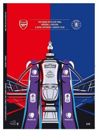 Arsenal V Chelsea 2020 Fa Cup Final Programme - Rare