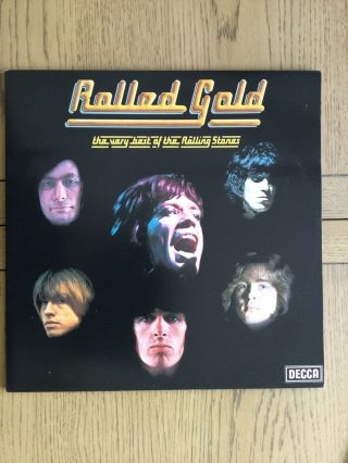 Rolled Gold: Rolling Stones Double Album: Near Rare P1w / P2w Uk Post