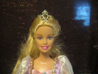 2001 Rapunzel Barbie.  Mattel.  No Shoes.