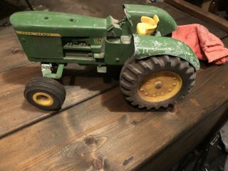Vintage John Deere Antique Toy Tractor 3020 4020 Narrow Front End 1/16.