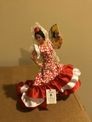 Vintage Marin Chiclana Doll Made In Spain