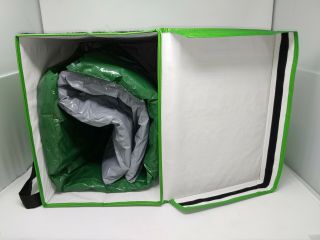 Amazon Fresh Reusable Green Tote Bag Collectible w/ Insulation Blankets RARE 3