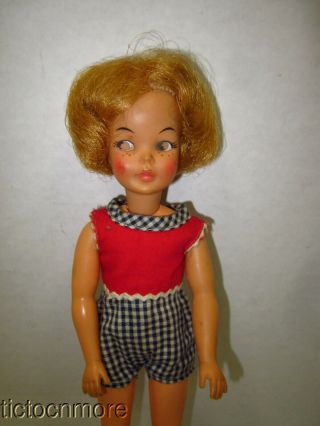 Vintage Ideal Tammy Sister Pepper Doll G9 - E G9w - 1 Blonde,  Outfit