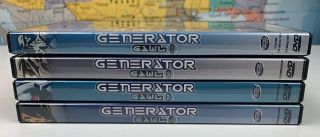 SHIPS SAME DAY Generator Gawl Vol 1,  2,  3,  4 Complete Set (DVD,  2000) Anime Rare 2