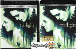 Twilight 4k Ultra Hd,  Blu - Ray,  Slipcover Rare Vampires ✔☆mint☆✔ No Digital