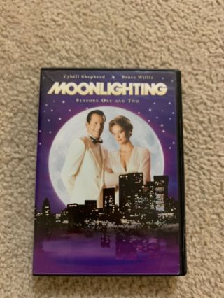 Moonlighting - Seasons 1 & 2 (dvd,  2005) Bruce Willis Rare Tv Set
