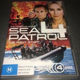 Sea Patrol The Right Stuff Lisa Mccune Complete Series 4 Rare Dvd