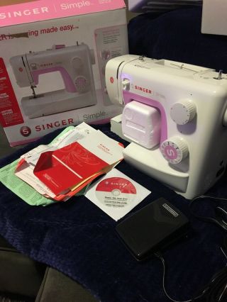Singer 3223 Simple Sewing Machine,  Rarely