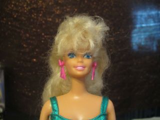Vintage Barbie Totally Hair Mattel 1991 Redressed