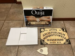 Ouija Board Mystifying Oracle Game W/wooden Board - Hasbro 1175 Good Cond Rare