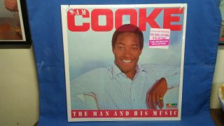 Sam Cooke The Man And His Music Rare 1986 Rca Rnb Soul 2 - Lp