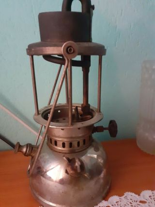 Rare Hasag 242 Old Kerosene Lamp Strong Light Lamp Oil Lamp