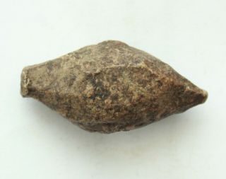 Ancient Roman Lead Sling Bullet L=35x18mm 37gr.
