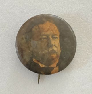 Vintage Antique William H.  Taft President Political Campaign Pin