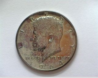 1964 Kennedy Silver 50 Cents Gem,  Uncirculated Rare In Gem,