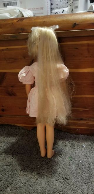 Vintage Ideal Kerry Doll Crissy ' s Friend - Hair That Grows Blonde Green Eyes 2