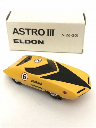 Rare Vintage Eldon Ho Slot Car Futuristic Astro Iii