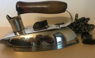 Vintage Antique Ge Hotpoint General Electric Iron With Cord