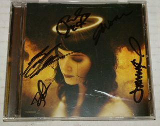 Haste The Day - Burning Bridges Autographed By The Entire Band Cd Rare Htf