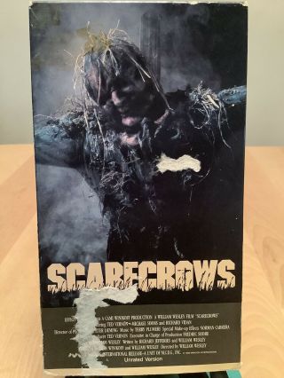 Scarecrows/unrated Version/1988 Rare Oop Horror Gore Cult Classic 80s Vhs
