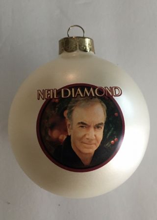Extremely Rare Neil Diamond 2009 Promotional Christmas Ornament
