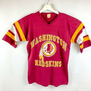 Rare Nfl Washington Redskins Vintage Single Stitch/made In Usa With