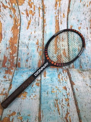 Donnay Rare Borg Pro 4 1/2 Grip Tennis Racquet - Vintage Collectible
